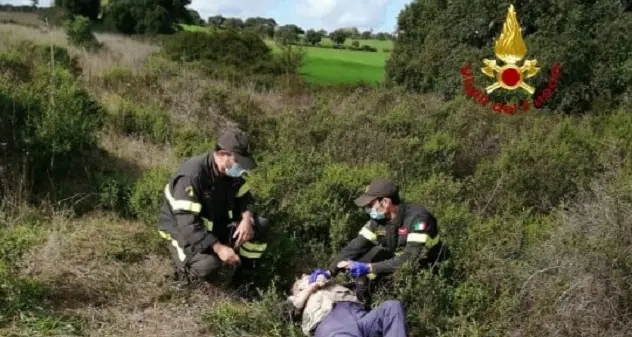 Sini: 80enne sparisce di casa, ritrovato in campagna cosciente e infreddolito