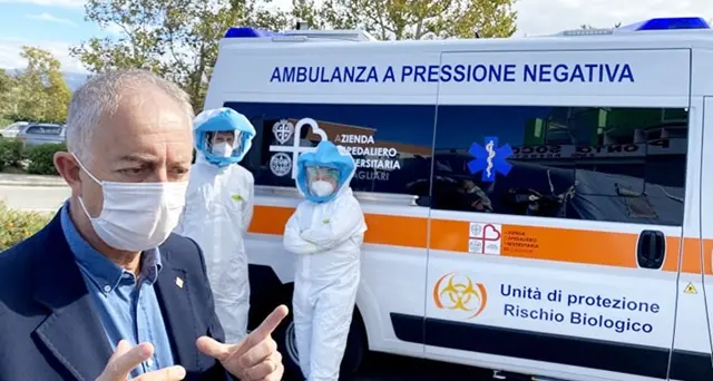 Ecco le prime due ambulanze a pressione negativa in Sardegna