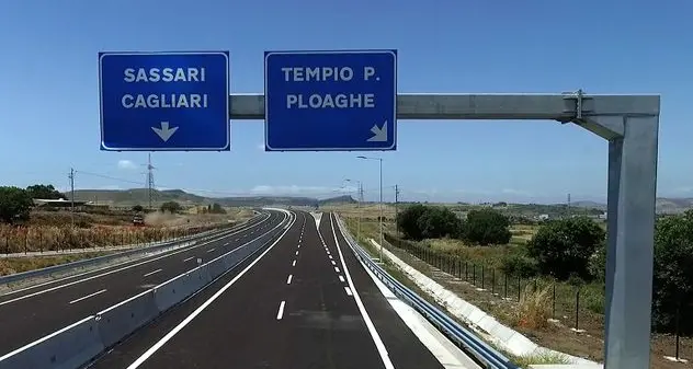 Sassari-Olbia. Cas: ok a completamento itinerario