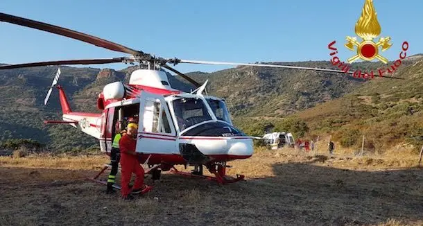 Esce di strada con la moto sulla litoranea Alghero-Bosa: intervento dell'elisoccorso