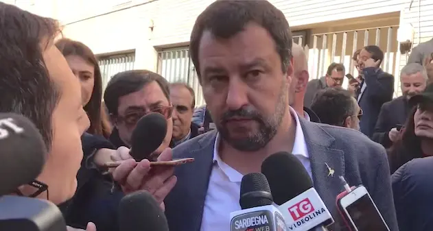 Salvini. Annullata la visita in Sardegna