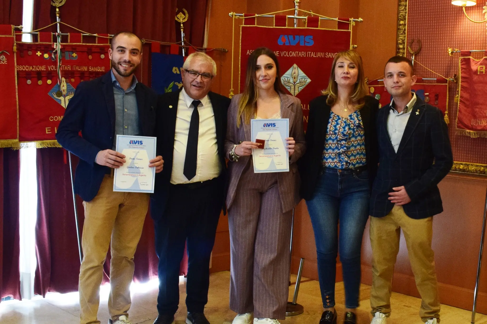 <p>La premiazione dei donatori a Cagliari - Foto di Sergio Ruiu</p>\\n