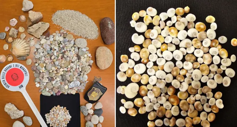 Spiagge sarde ancora depredate, 120 chili di pietre e sabbia sequestrati a Olbia
