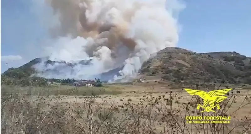 Incendi: 15 i roghi in Sardegna, elicotteri e Canadair in azione