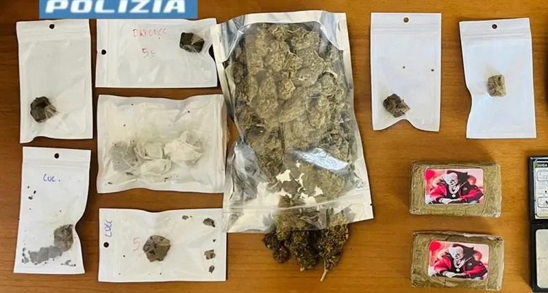 Hashish e marijuana a Mulinu Becciu: arrestato 19enne