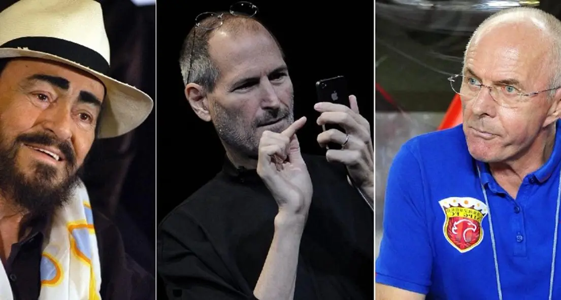 Cancro al pancreas, da Pavarotti a Steve Jobs ed Eriksson: chi ha colpito