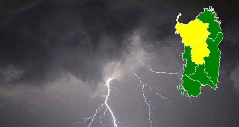 Il maltempo si riaffaccia sulla Sardegna: diramata allerta meteo