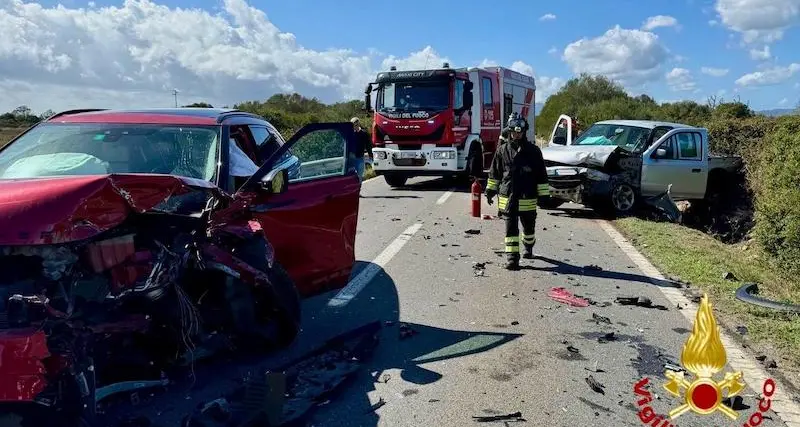 Olbia. Scontro tra un Suv e un Pick-up, due feriti