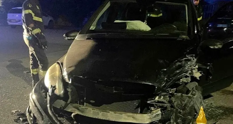 Incidente stradale a Santa Giusta: un ferito