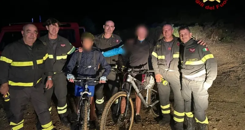 Dispersi a Castiadas dopo escursione in bici: soccorsi padre e figlio