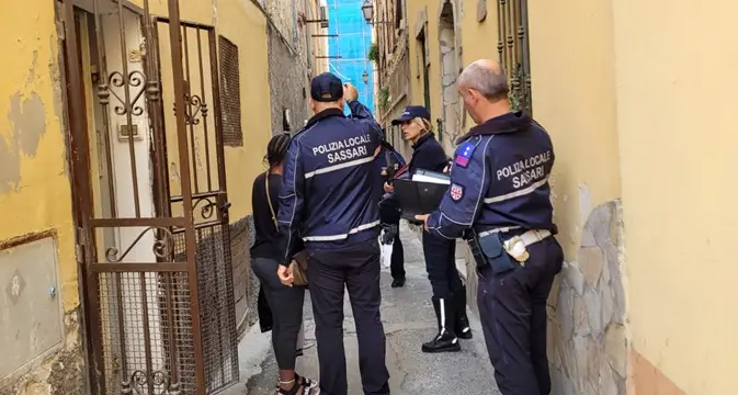 Sassari. Disordini e malavita nel centro storico: gli interventi della polizia locale