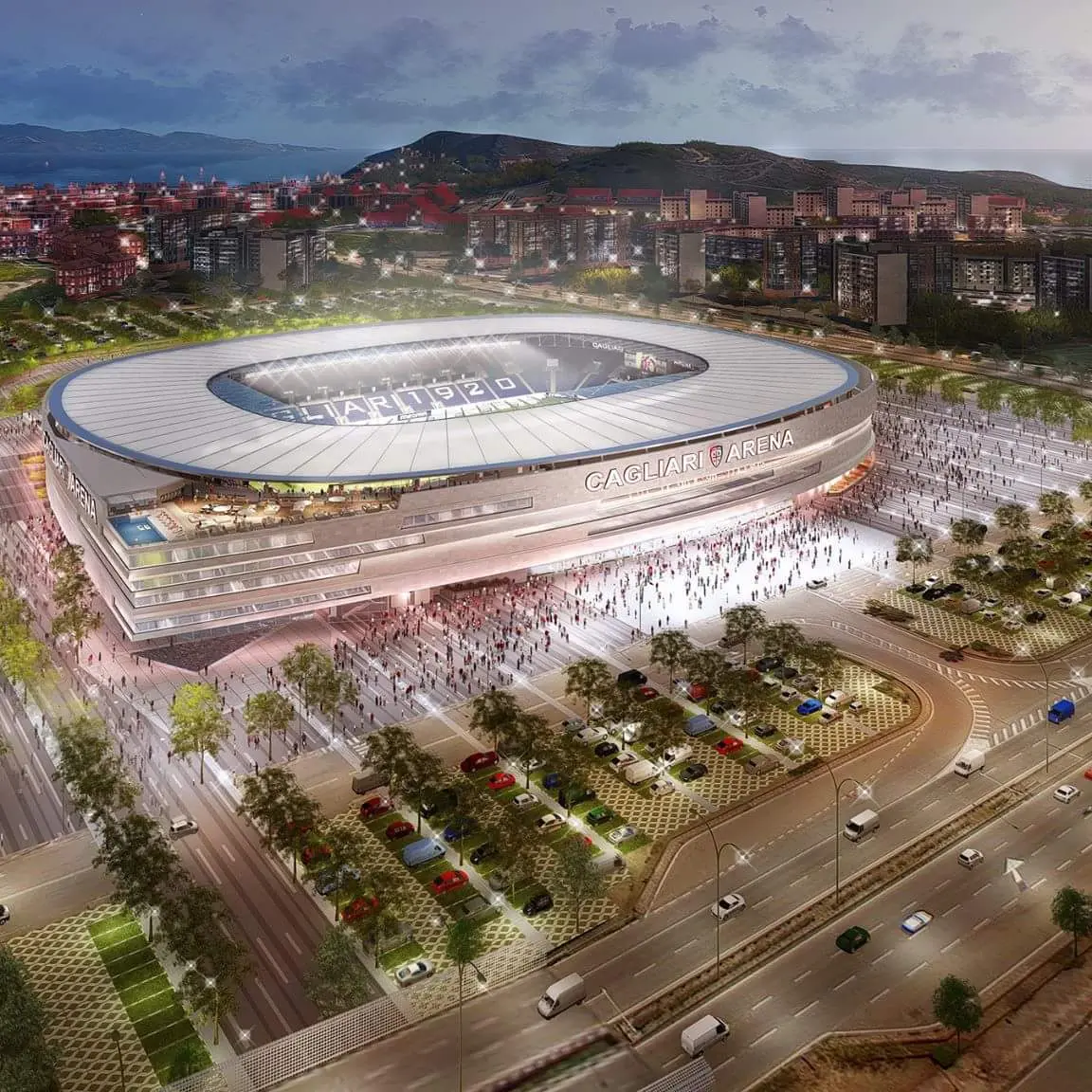 Nuovo stadio del Cagliari, incontro in Regione con il Comune