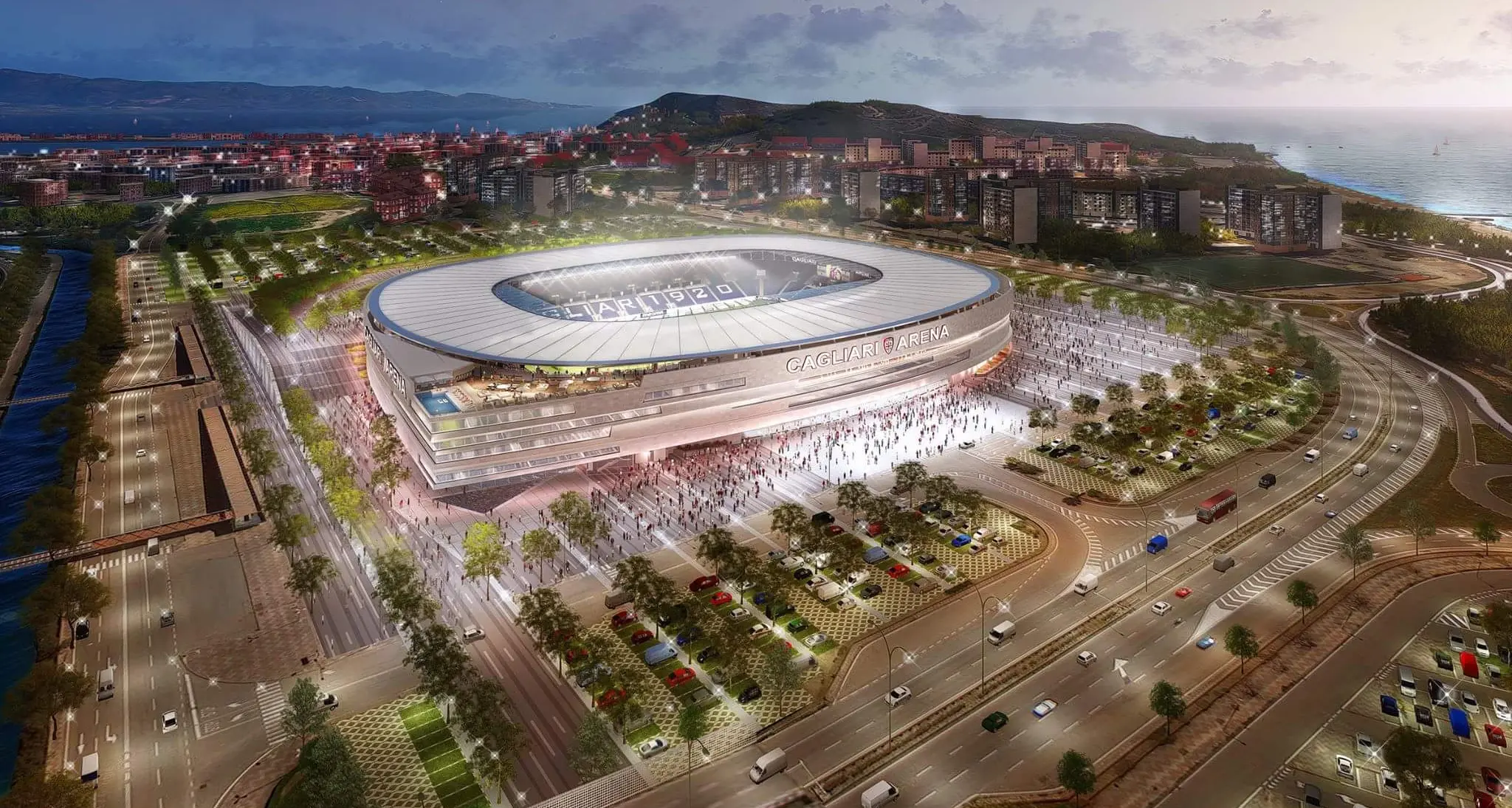 Nuovo stadio del Cagliari, incontro in Regione con il Comune