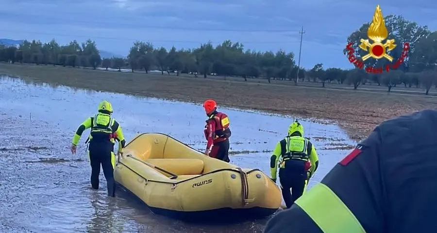 Nubifragi nel sud Sardegna, un disperso nella zona di Monte Arcosu