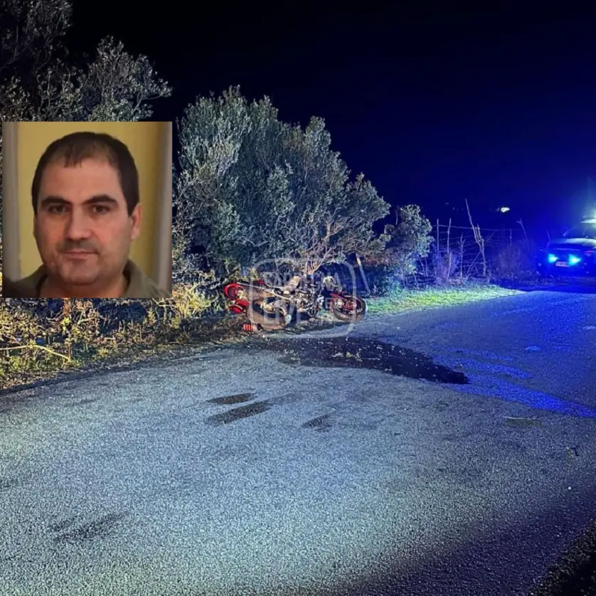 Schianto in moto: muore imprenditore di Fonni