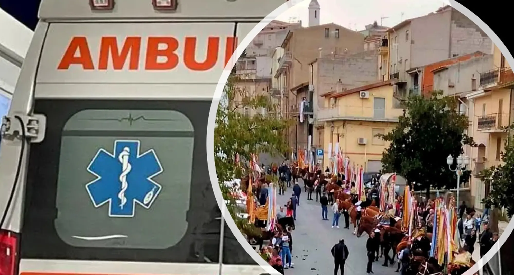 Paura durante i festeggiamenti di San Salvatore: ragazza di 16 anni cade da cavallo