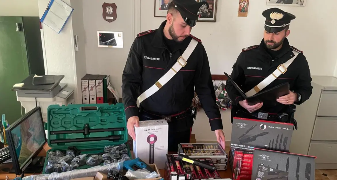 Scoperto vero e proprio bazaar su quattro ruote a Orune: denunciato 44enne