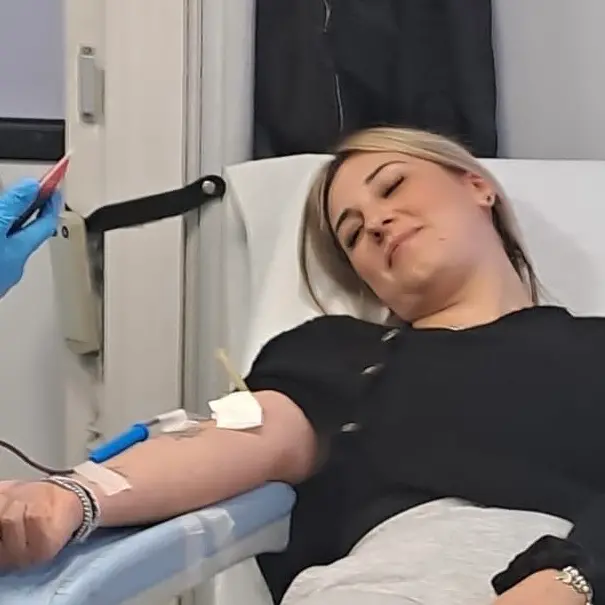 Avis Torralba, prima donazione di sangue per Martina: \"Un gesto semplice e fondamentale\"