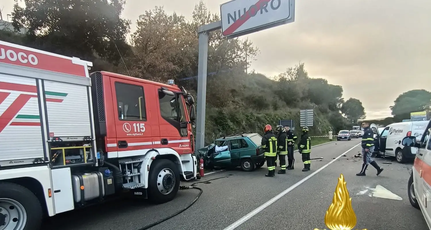 Tragico incidente stradale a Nuoro: un morto