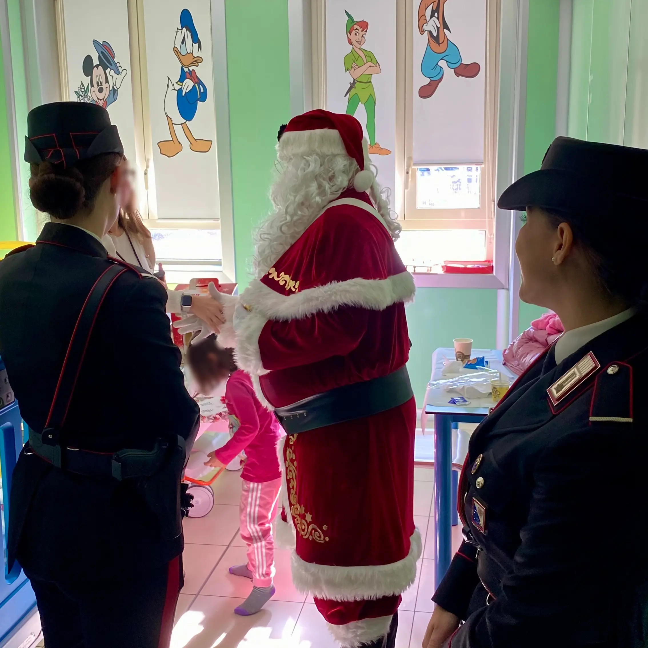 Visita speciale dei Carabinieri all’Ospedale San Francesco