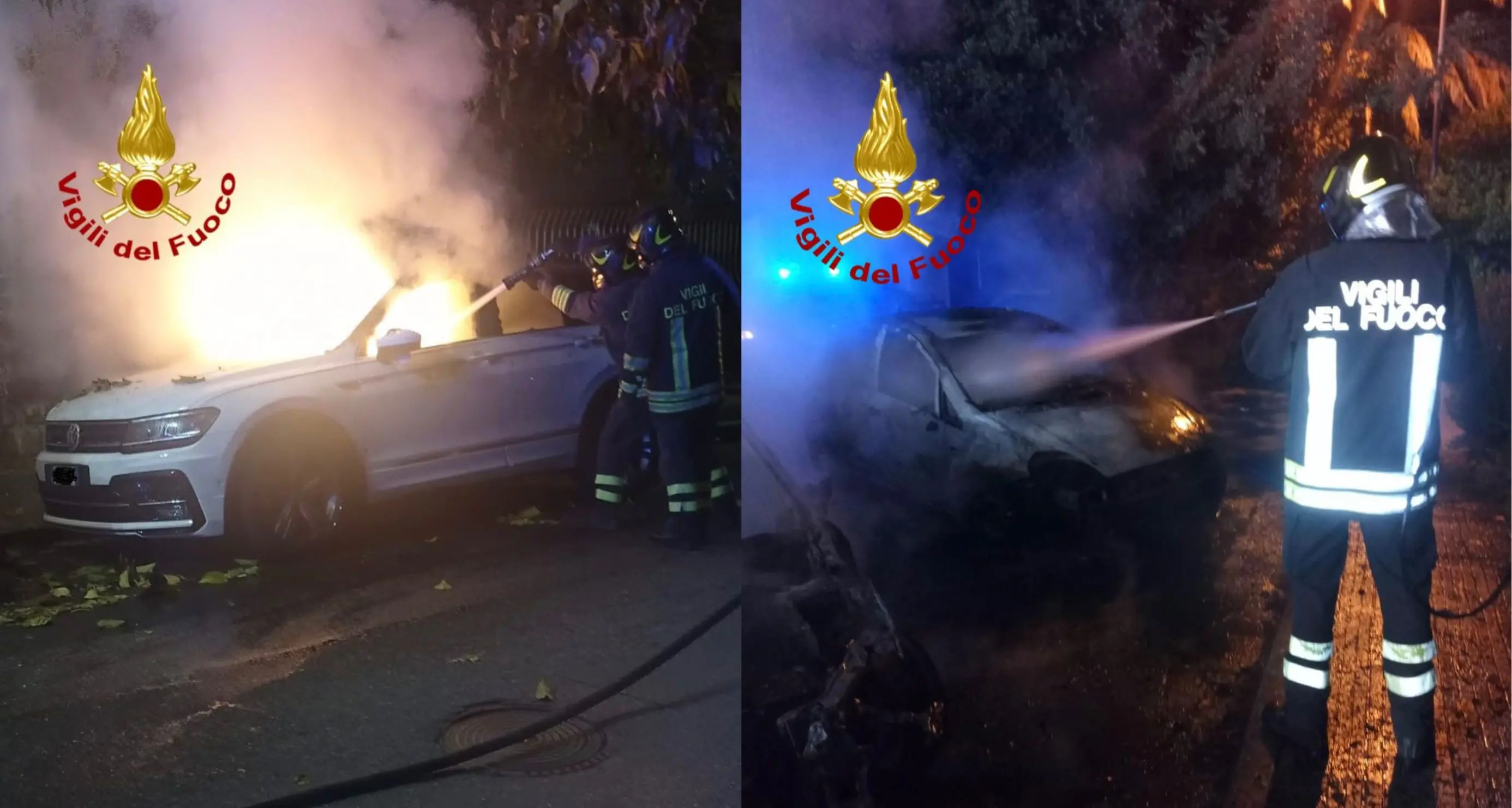 Incendi d'auto a Nuoro e Siniscola: 7 le auto distrutte dalle fiamme