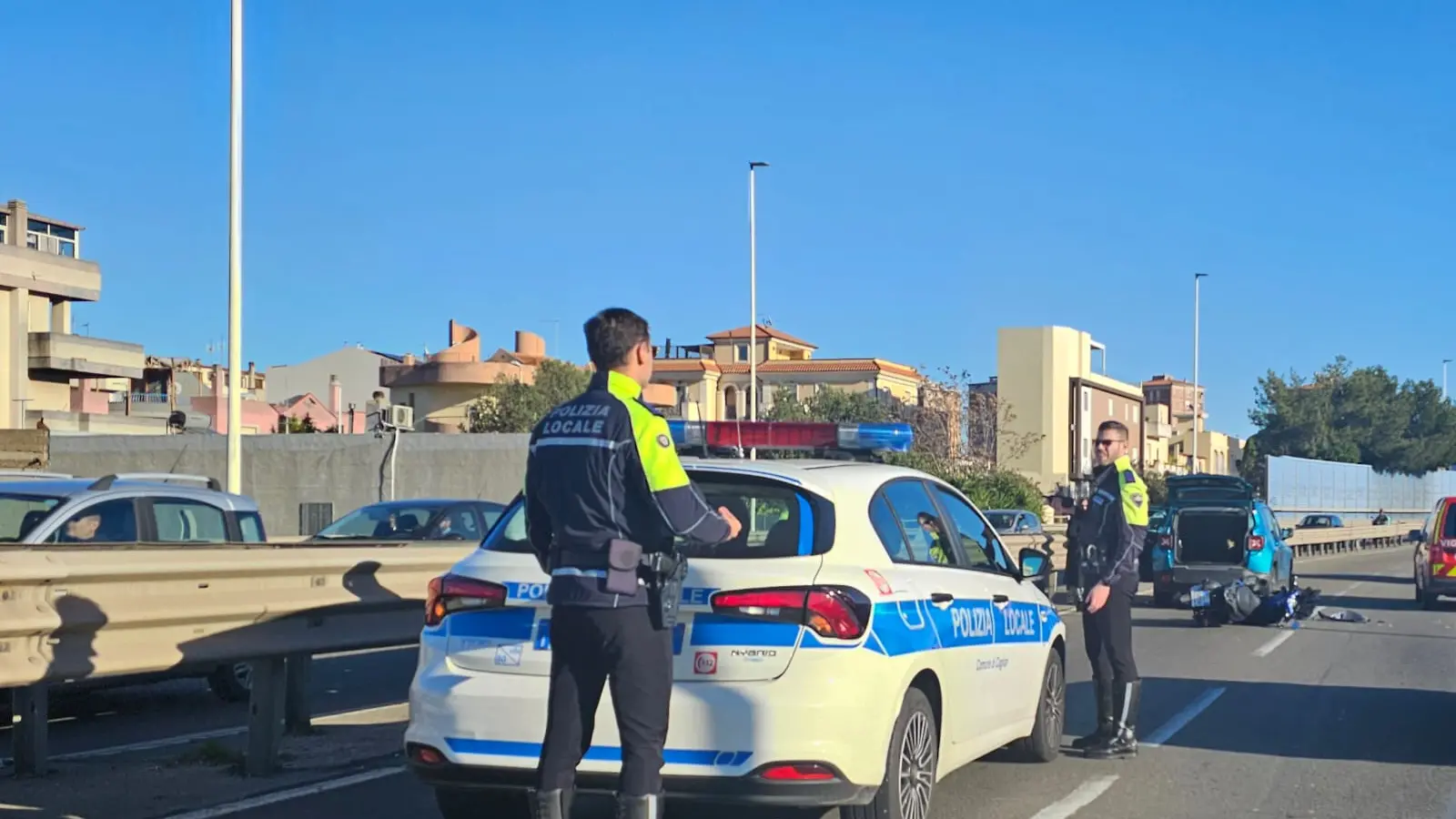 Più incidenti nelle strade del Cagliaritano ma diminuiscono le vittime