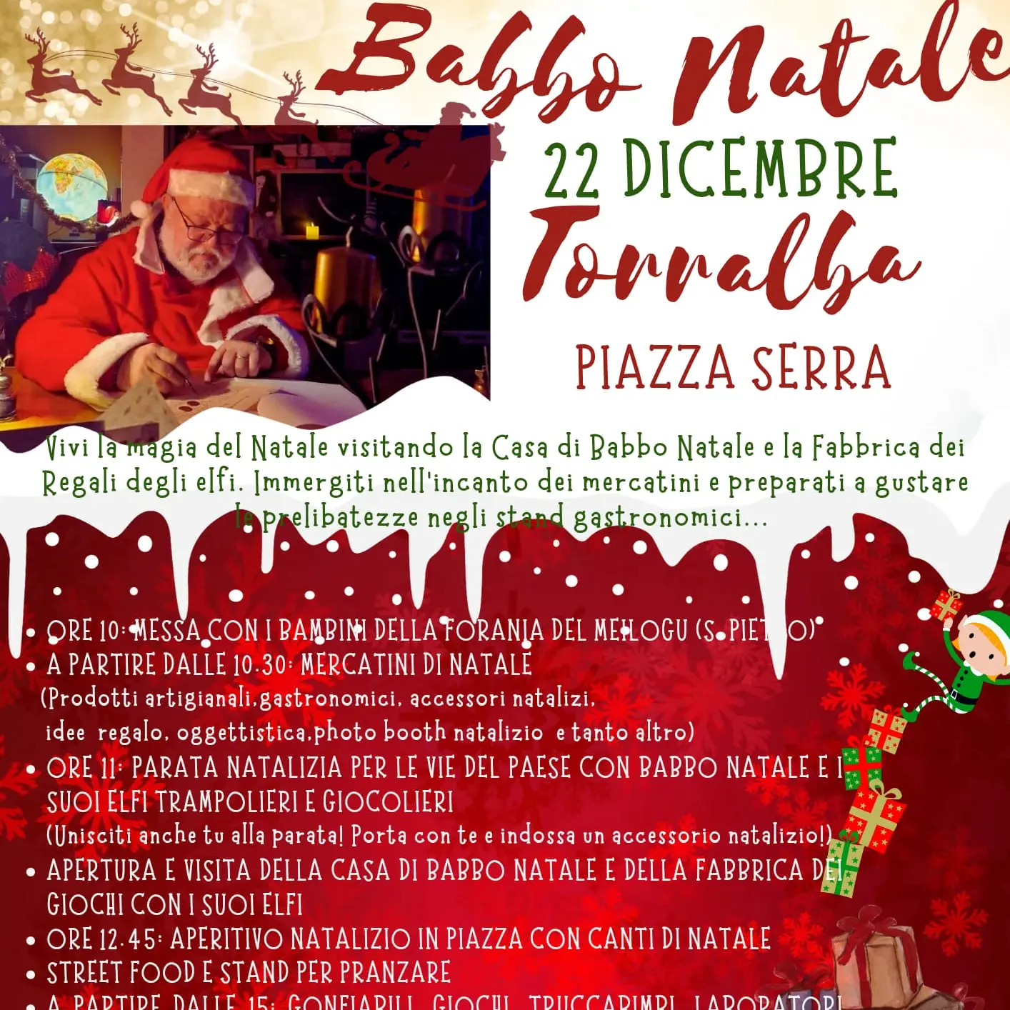 Un villaggio natalizio a Torralba: eventi e magia per tutta la famiglia
