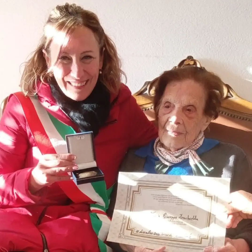 Cagliari festeggia una nuova centenaria: Maria Giuseppa Zoncheddu