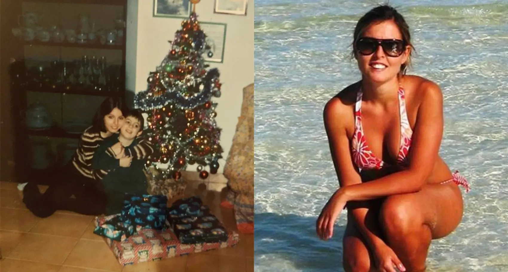 La foto di Francesca Deidda sotto l'albero: \"Per il fratello Andrea non è più Natale\"