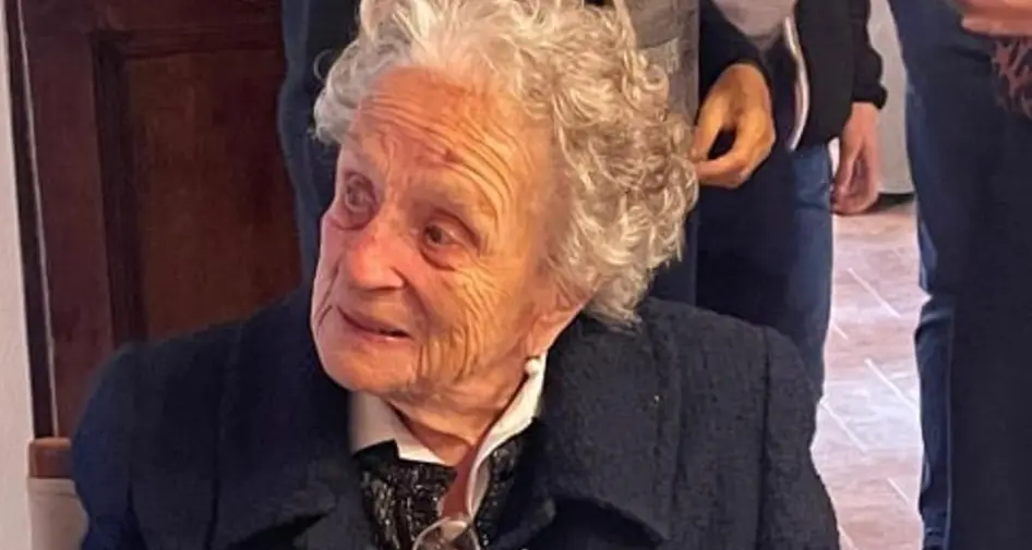 Claudia Baccarini Baldi, una vita lunga 114 anni si conclude a Natale