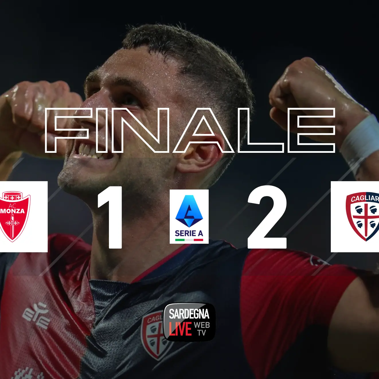 Monza-Cagliari 1-2, Piccoli regala tre punti di vitale importanza