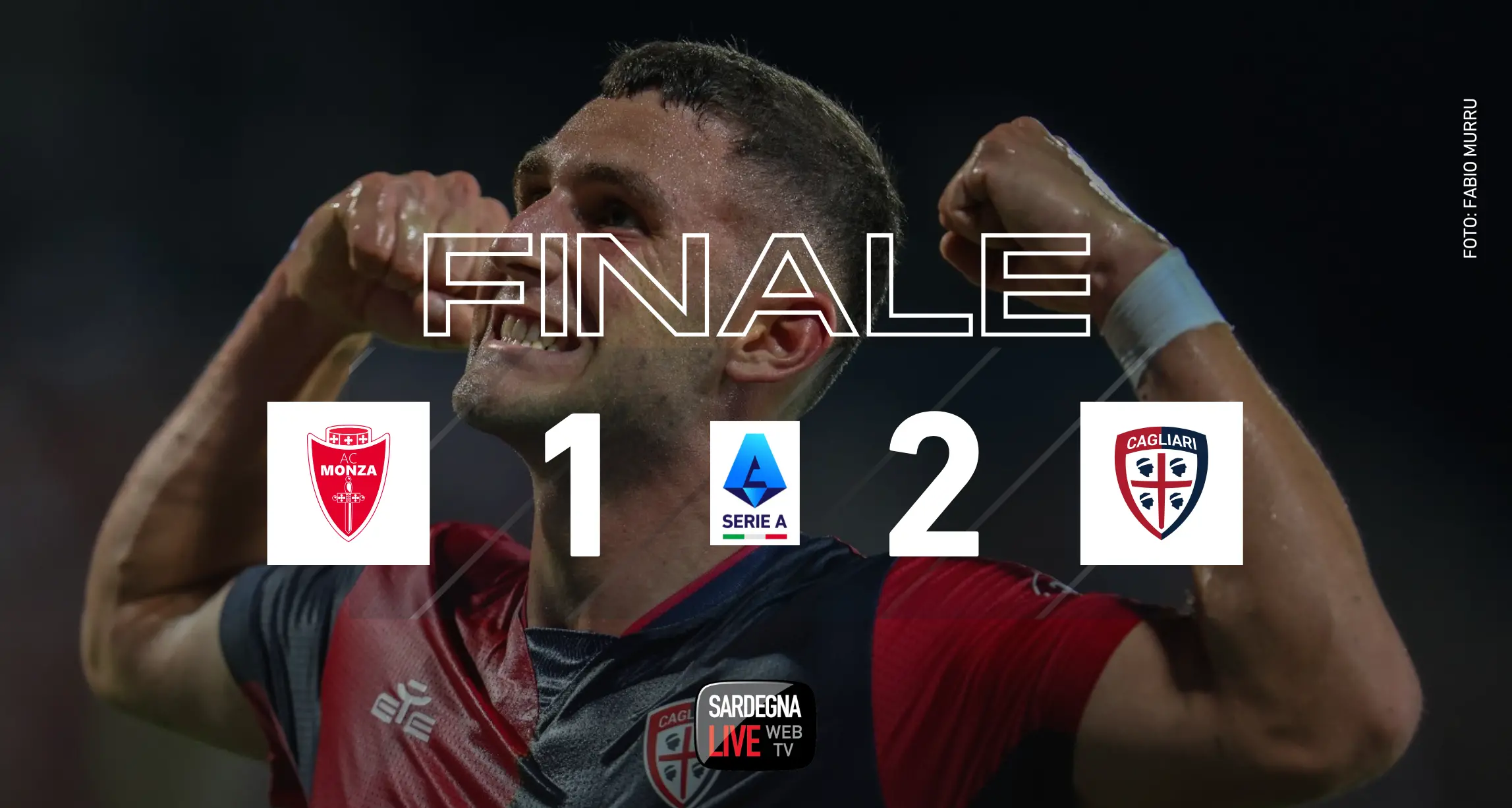 Monza-Cagliari 1-2, Piccoli regala tre punti di vitale importanza