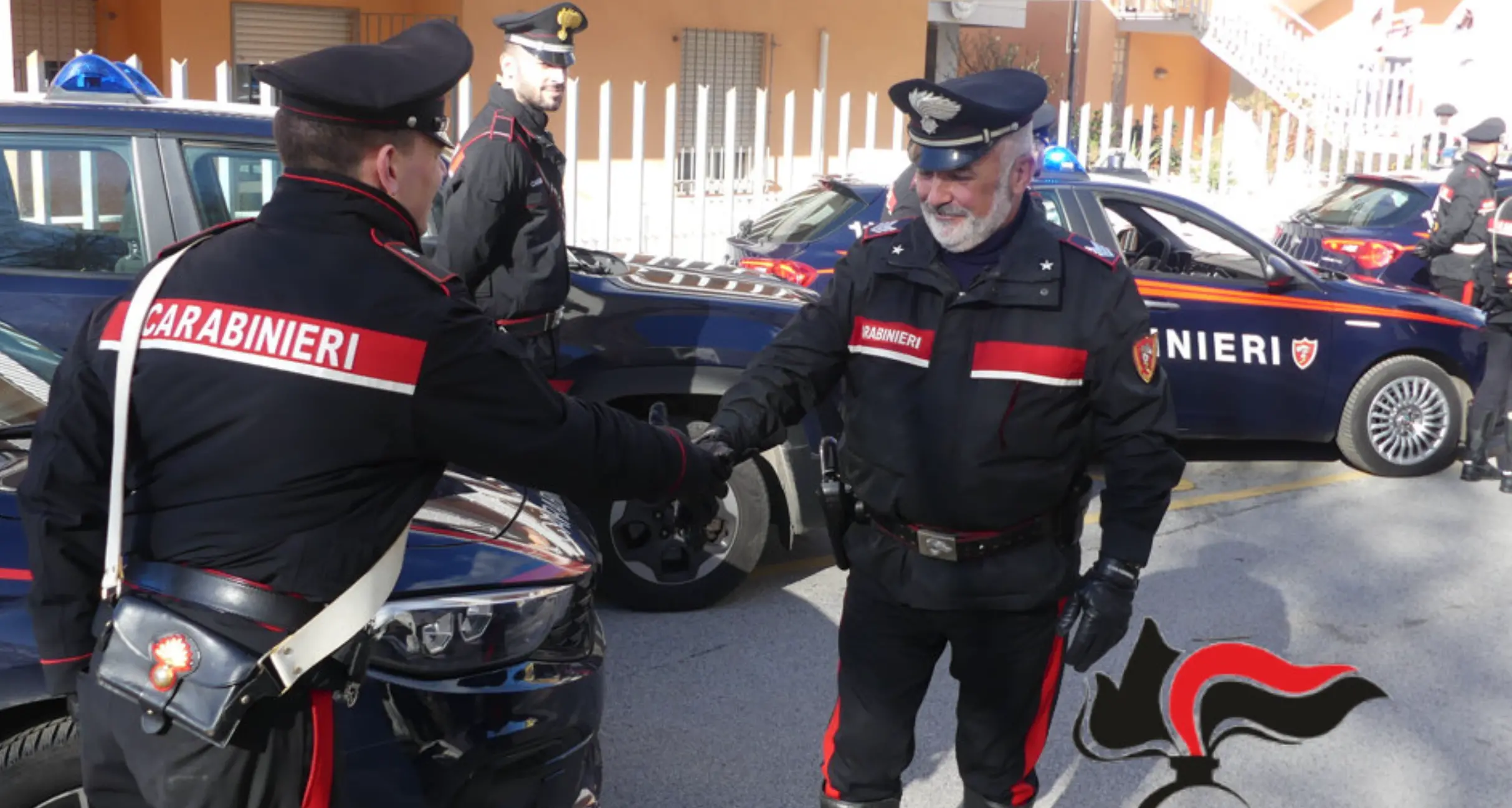 Il Brigadiere Linzas va in pensione dopo 34 anni di servizio nell'Arma: commozione e riconoscimenti