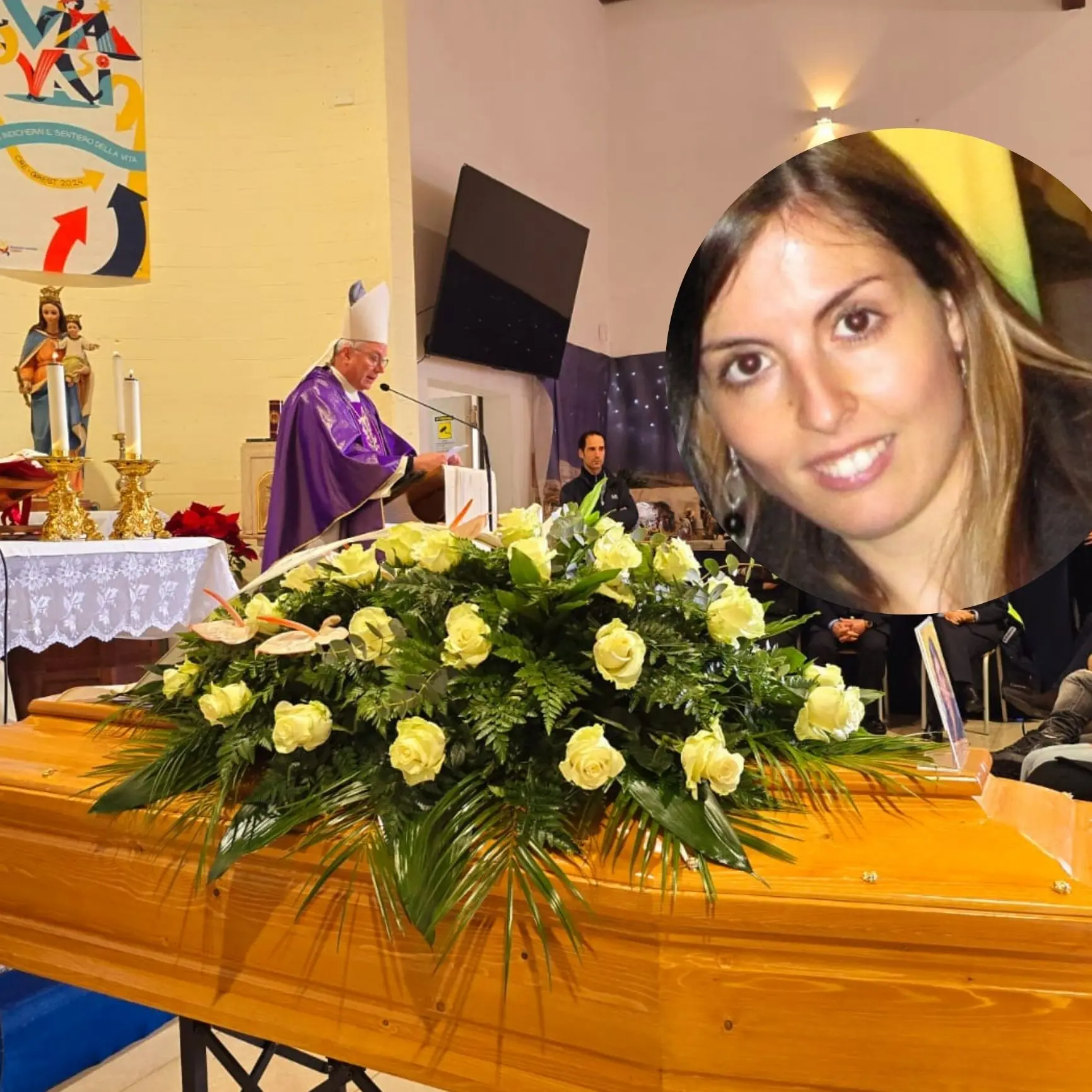 A Elmas i funerali di Francesca Deidda: dolore e commozione per l’ultimo saluto