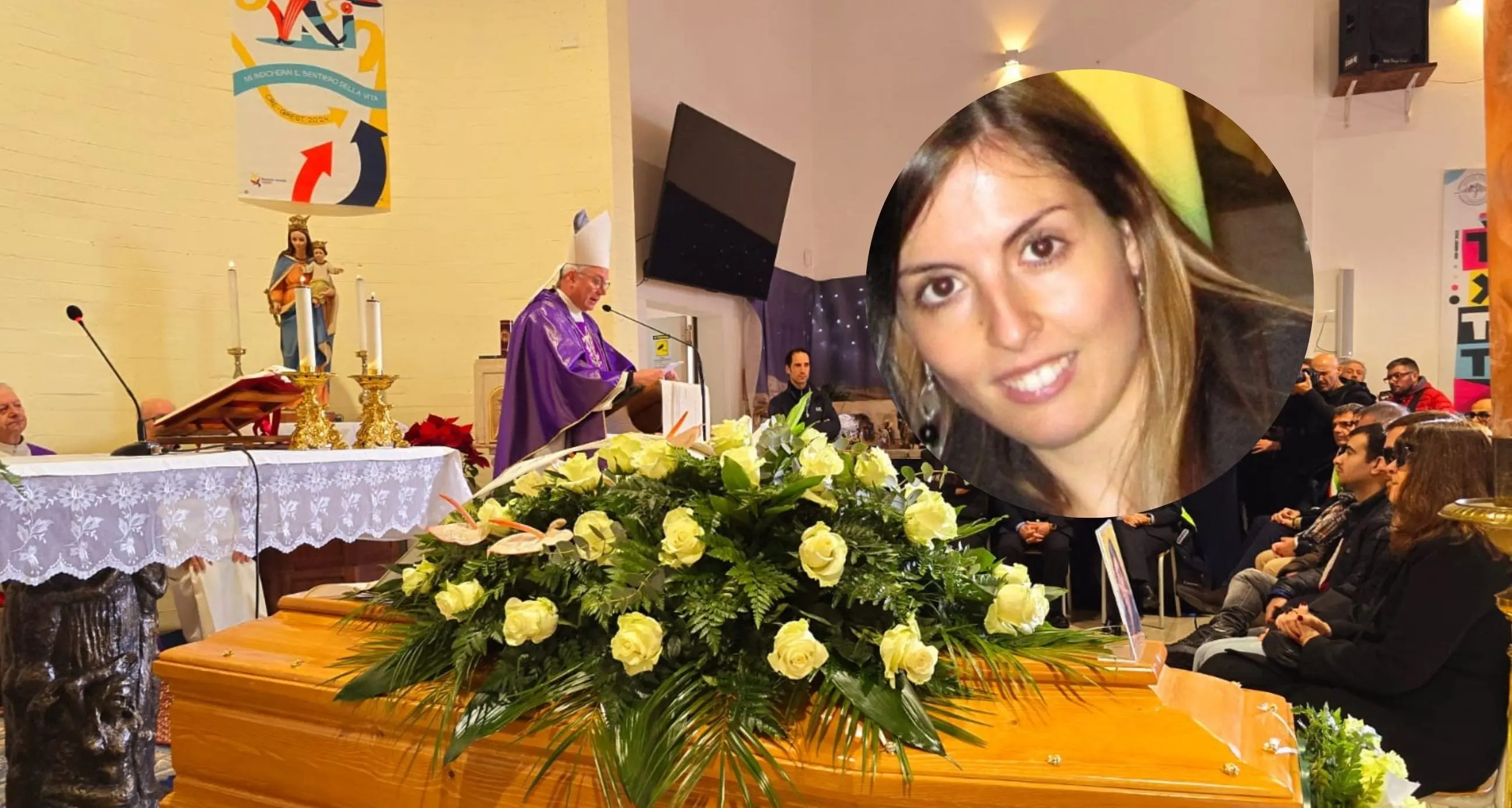 A Elmas i funerali di Francesca Deidda: dolore e commozione per l’ultimo saluto