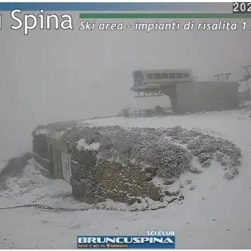 Neve in Sardegna, allerta Protezione civile: nevicate a bassa quota