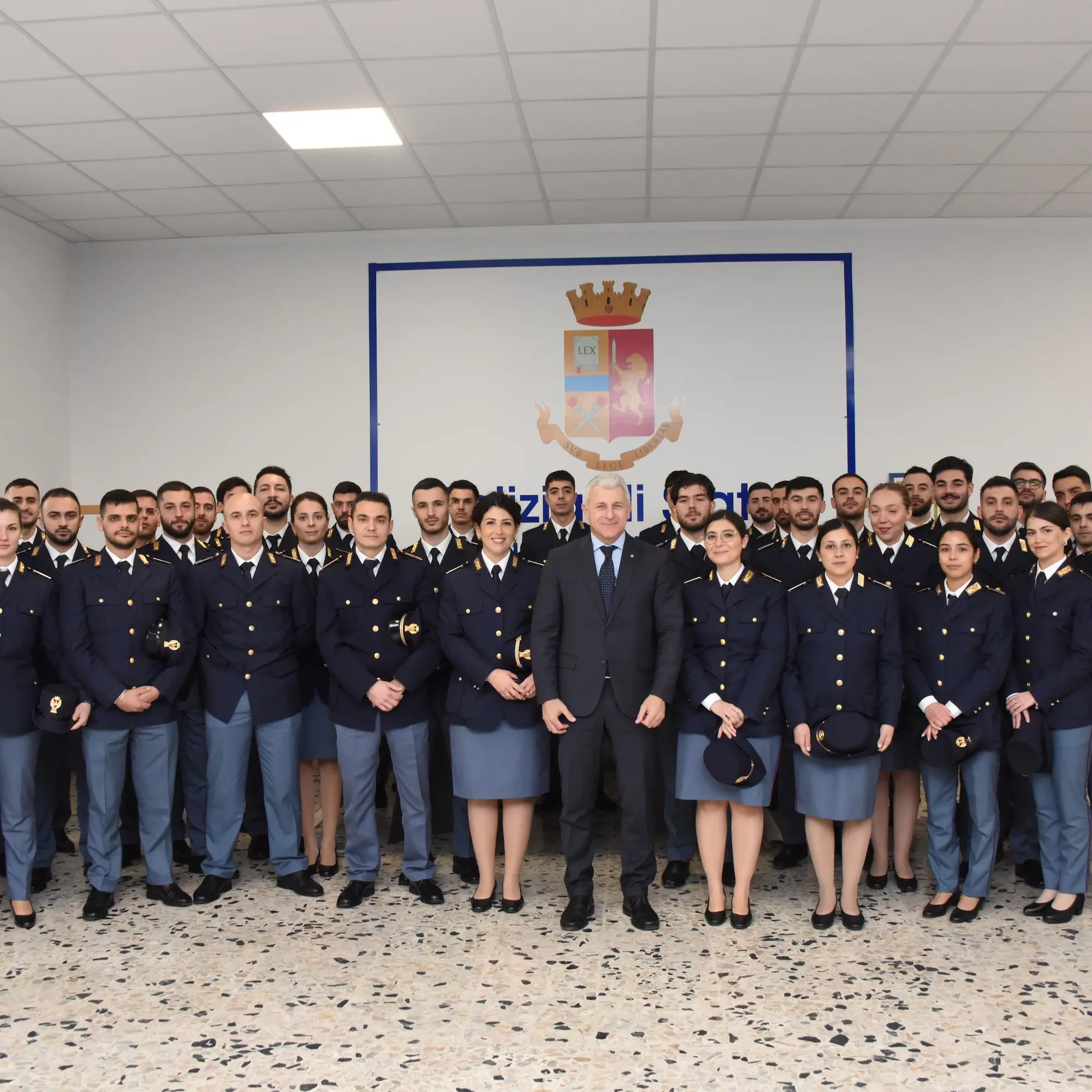 Nuovi arrivi alla Questura di Nuoro: 69 tra Agenti e Ispettori