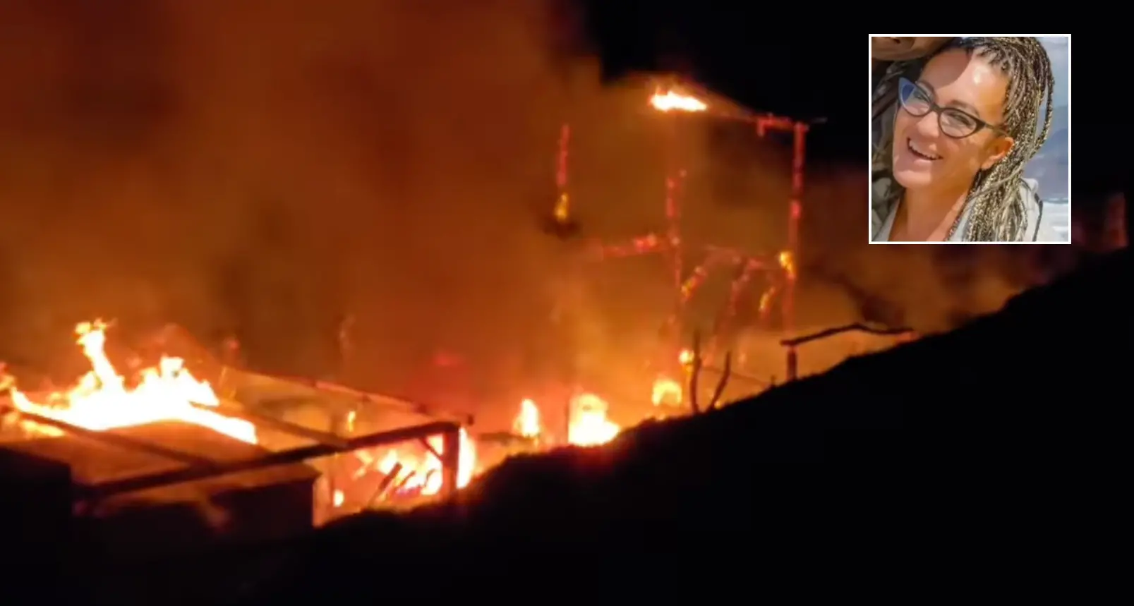 Le urla di Elena Deriu davanti alle fiamme: il Solearia Beach di Gonnesa ridotto in cenere