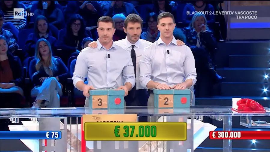 I gemelli di Uri protagonisti ad \"Affari Tuoi\": una serata di emozioni e ricordi