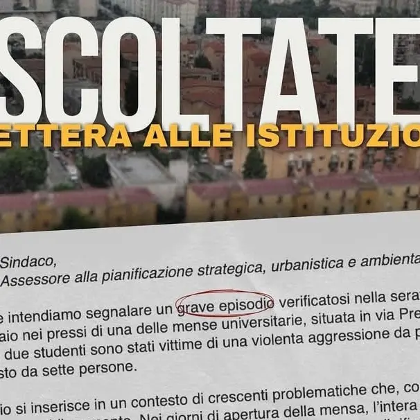 Studenti aggrediti fuori dalla mensa universitaria a Cagliari. L’associazione UniCaralis: “Ascoltateci”