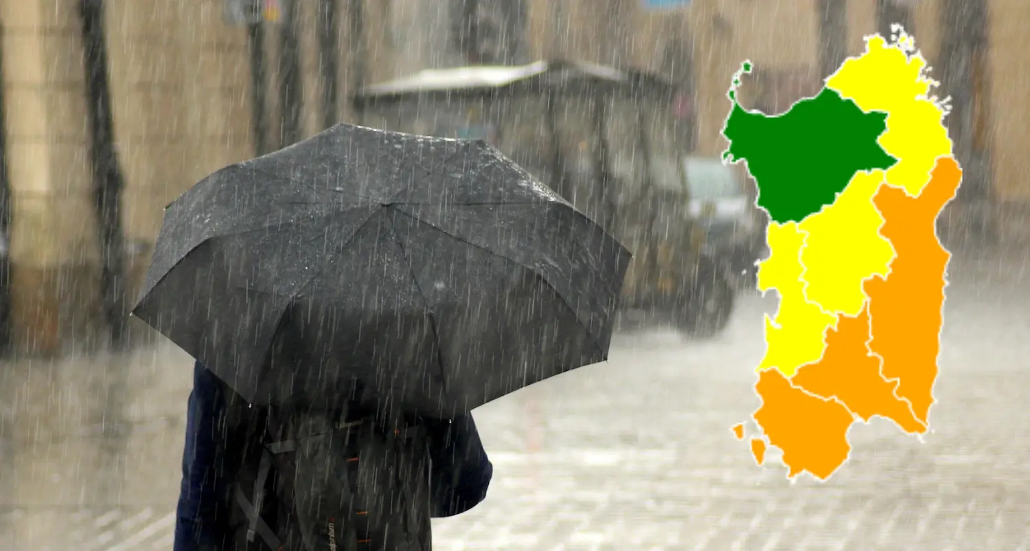 Maltempo in Sardegna, prorogata sino a domani l’allerta arancione