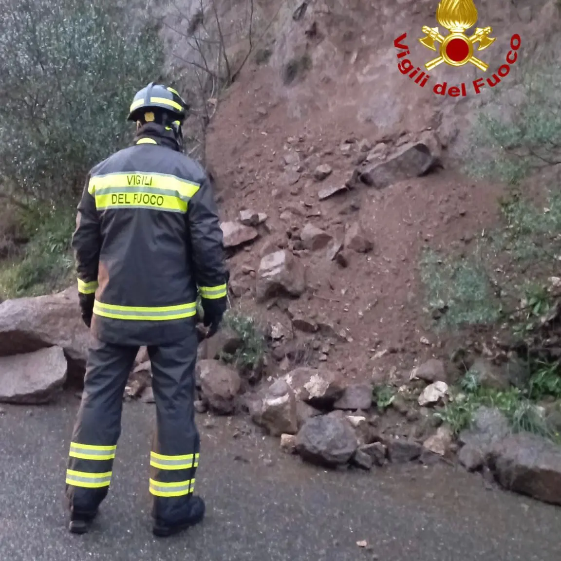 Maltempo nel Nuorese causa danni alle carreggiate: chiusa strada fra Nuoro e Mamoiada