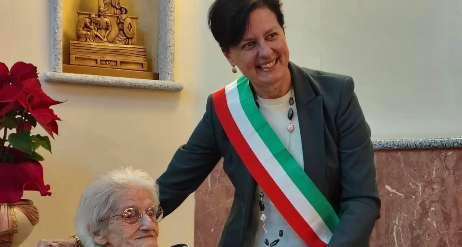 Cagliari celebra la sua nuova centenaria: Vincenza Pinna
