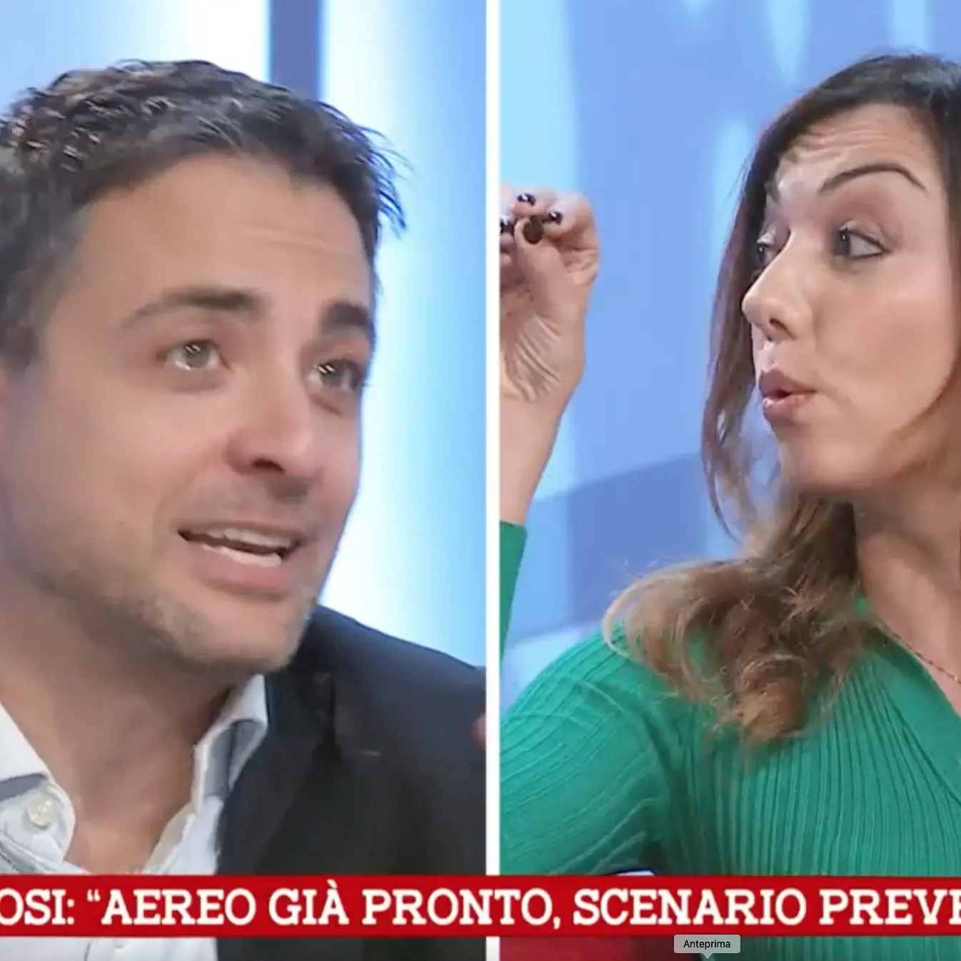Tagadà, siparietto surreale su La7. La deputata Montaruli 'abbaia' in diretta contro Furfaro