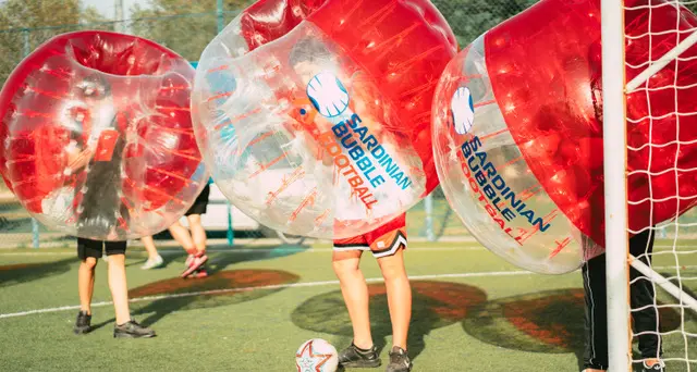 A Vallermosa nasce la prima squadra di Bubble Football in Sardegna