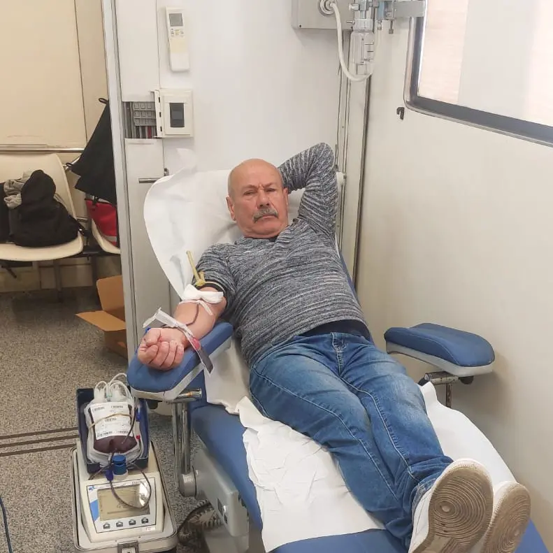 Una vita dedicata alla solidarietà: Giulio Cossu, donatore di sangue da record a Florinas