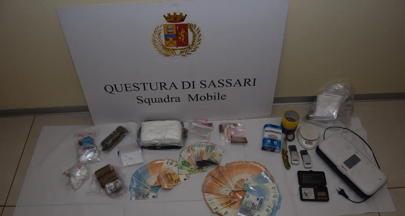 Maxi sequestro di droga a Sassari: in arresto un uomo