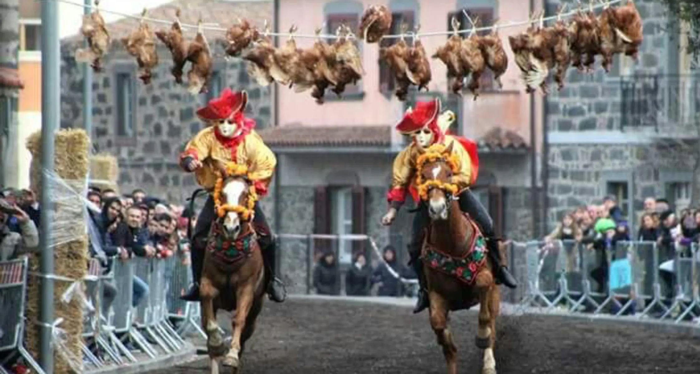 Corsa \"a su puddu\" di Sedilo: polemiche di animalisti e parlamentari, ma la festa si fa