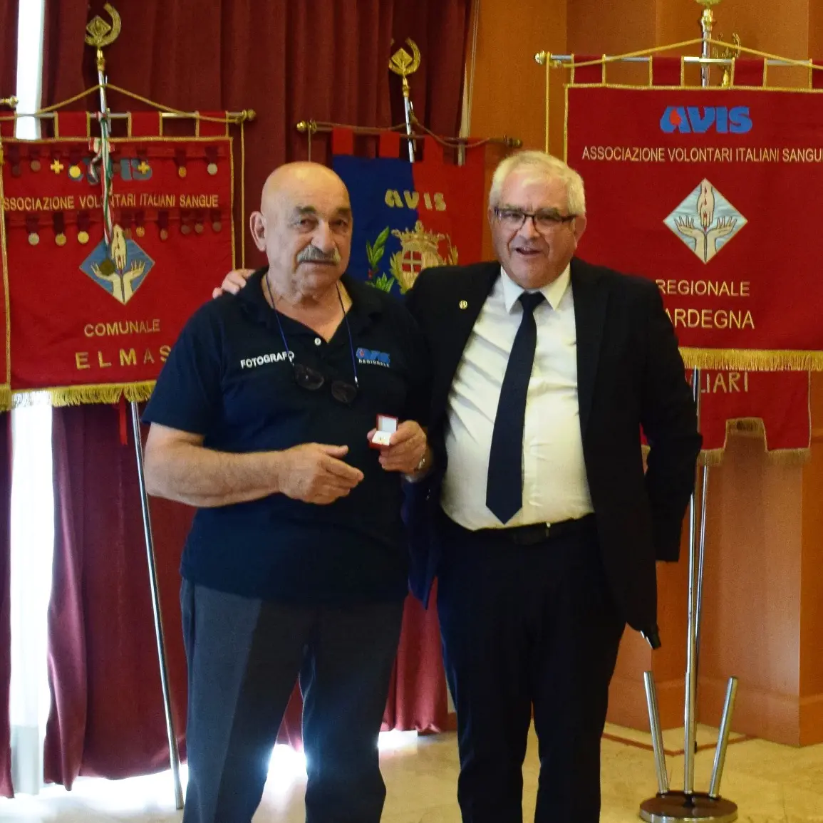 Sergio Ruiu alla guida dell'Avis di Nulvi: una storia di altruismo lunga 44 anni