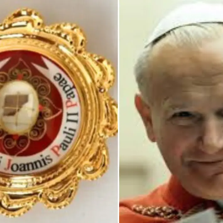 A Calangianus arriva la reliquia di San Giovanni Paolo II